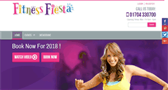 Desktop Screenshot of fitnessfiesta.com
